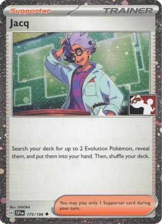 Jacq (Cosmos Holo) 175/198 - Prize Pack Series Cards Holofoil
