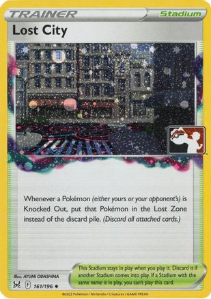 Lost City (Cosmos Holo) 161/196 - Prize Pack Series Cards Holofoil