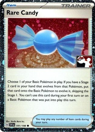 Rare Candy (Cosmos Holo) 191/198 - Prize Pack Series Cards Holofoil
