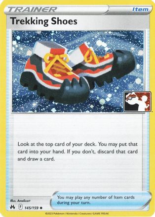 Trekking Shoes (Cosmos Holo) 145/159 - Prize Pack Series Cards Holofoil