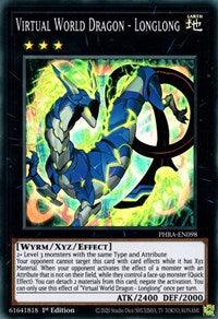 Virtual World Dragon - Longlong [PHRA-EN098] Super Rare - Josh's Cards