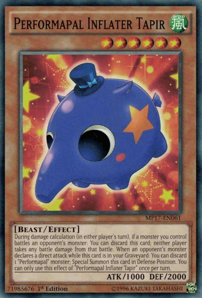 Performapal Inflater Tapir [MP17-EN061] Common - Josh's Cards