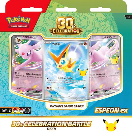 Pokemon: 30th Celebration Battle Deck [Espeon ex]