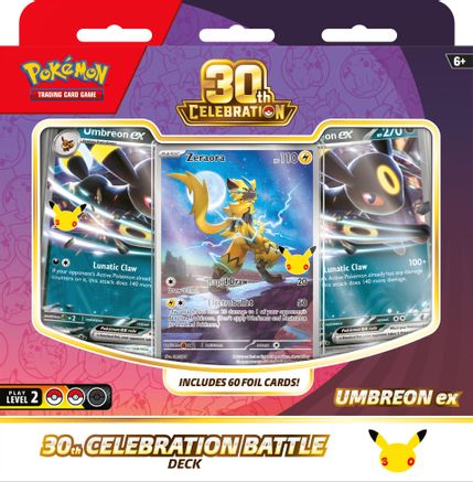 Pokemon: 30th Celebration Battle Deck [Umbreon ex]