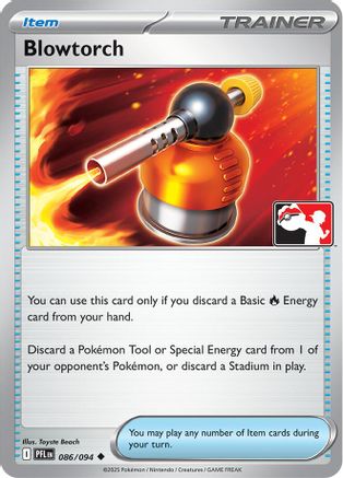 Blowtorch 086/094 - Prize Pack Series Cards