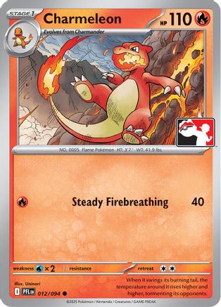 Charmeleon 012/094 - Prize Pack Series Cards