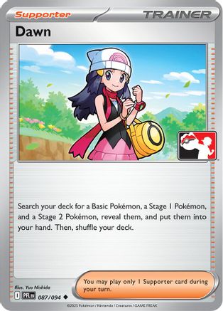 Dawn 087/094 - Prize Pack Series Cards