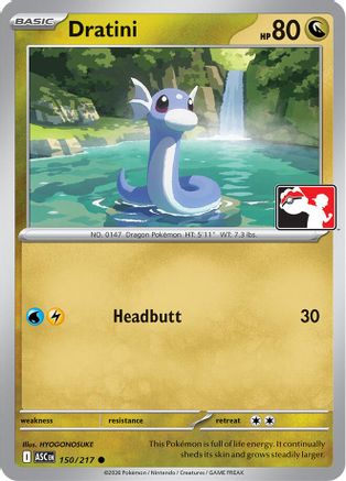 Dratini 150/217 - Prize Pack Series Cards