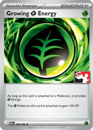 Growing Grass Energy 086/088 - Prize Pack Series Cards