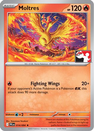 Moltres 014/094 - Prize Pack Series Cards