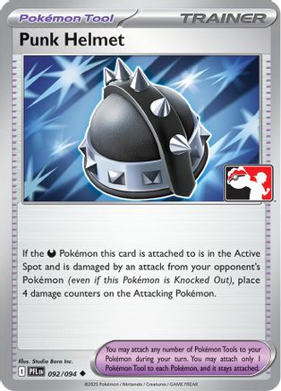 Punk Helmet 092/094 - Prize Pack Series Cards