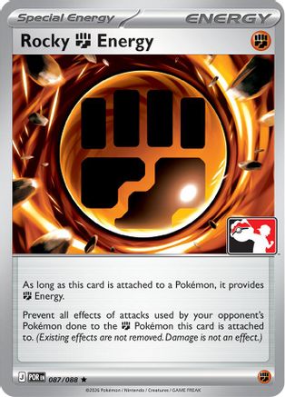 Rocky Fighting Energy 087/088 - Prize Pack Series Cards