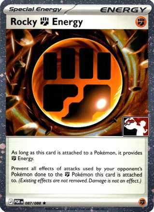 Rocky Fighting Energy (Cosmos Holo) 087/088 - Prize Pack Series Cards Holofoil