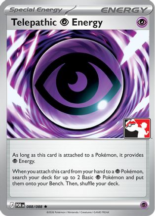 Telepathic Psychic Energy 088/088 - Prize Pack Series Cards