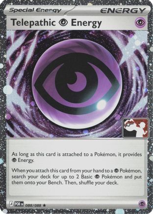 Telepathic Psychic Energy (Cosmos Holo) 088/088 - Prize Pack Series Cards Holofoil