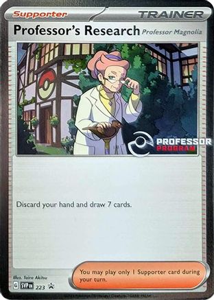Professor's Research [Professor Magnolia] 223 - Professor Program Promos Holofoil