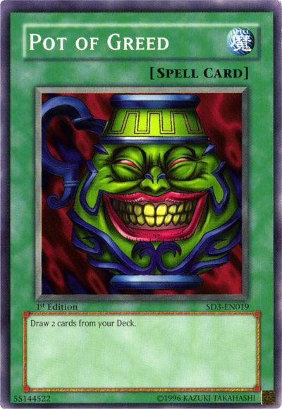 Pot of Greed [SD3-EN019] Common - Josh's Cards