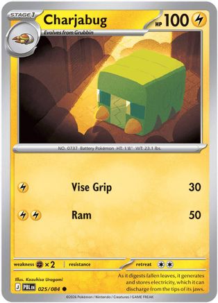 Charjabug 025/null - ME05 Pitch Black