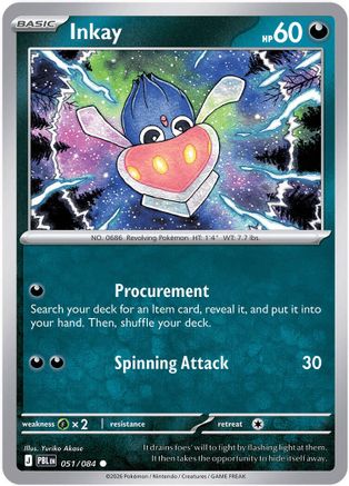 Inkay 051/null - ME05 Pitch Black