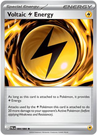 Voltaic Lightning Energy 084/null - ME05 Pitch Black Reverse Holofoil