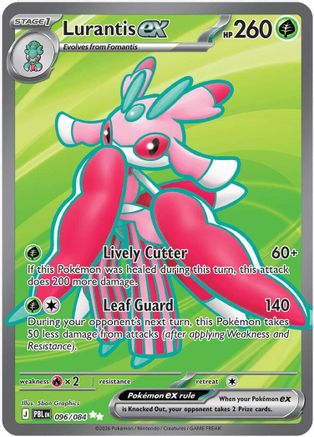 Lurantis ex 096/084 - ME05 Pitch Black Holofoil