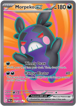 Morpeko ex 102/084 - ME05 Pitch Black Holofoil