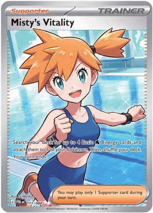 Misty's Vitality 111/084 - ME05 Pitch Black Holofoil