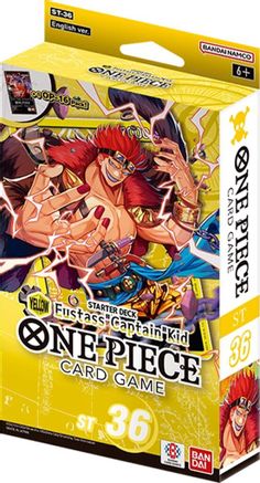 One Piece: Starter Deck 36: YELLOW Eustass”Captain”Kid