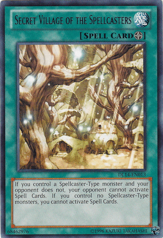 Secret Village of the Spellcasters (Blue) [DL14-EN013] Rare - Josh's Cards