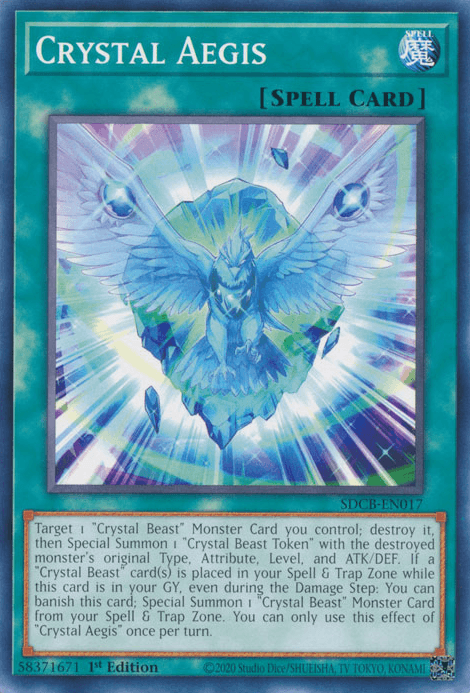 Crystal Aegis [SDCB-EN017] Common - Josh's Cards