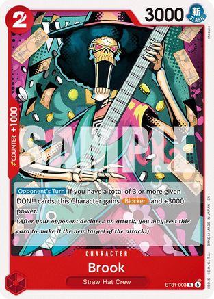 Brook (ST31-003) - Starter Deck 31: RED Monkey.D.Luffy