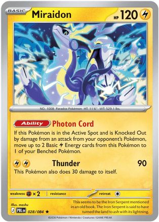Miraidon 028/084 - Deck Exclusives