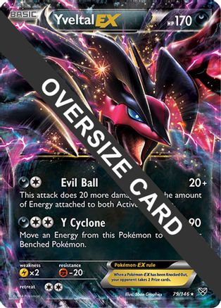 Yveltal EX 079/146 - Jumbo Cards Holofoil
