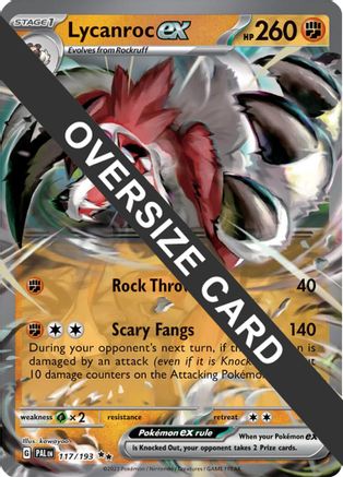 Lycanroc ex 117/null - Jumbo Cards Holofoil