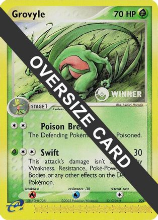 Grovyle (e-League) [Winner] 004/null - Jumbo Cards Holofoil