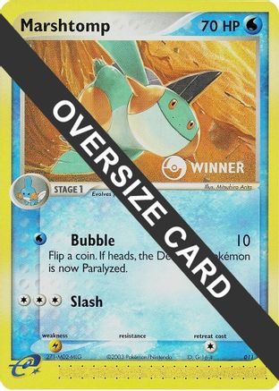 Marshtomp (e-League) [Winner] 011/null - Jumbo Cards Holofoil