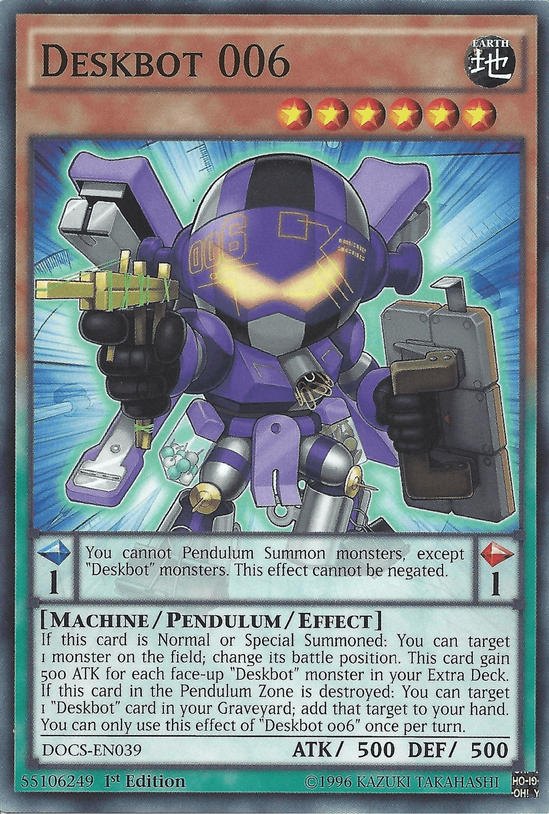 Deskbot 006 [DOCS-EN039] Common - Josh's Cards
