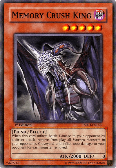 Memory Crush King [TSHD-EN029] Common - Josh's Cards