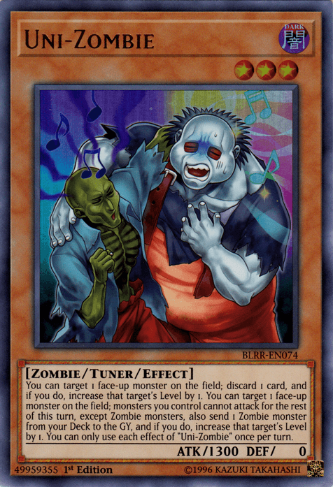 Uni-Zombie [BLRR-EN074] Ultra Rare - Josh's Cards