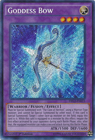 Goddess Bow [DRL2-EN011] Secret Rare - Josh's Cards