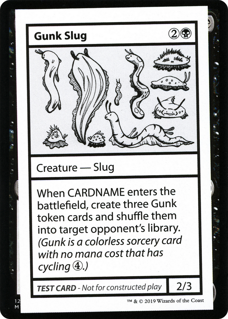 Gunk Slug (CMB1-043) - Mystery Booster Playtest Cards 2021