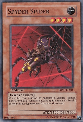 Spyder Spider [SOVR-EN018] Common - Josh's Cards