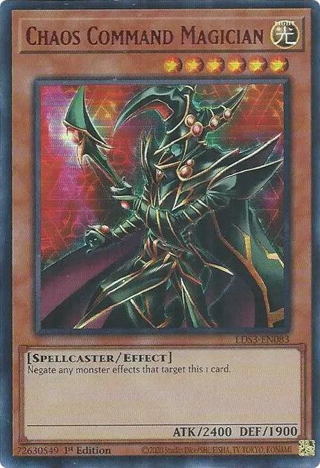Chaos Command Magician (Red) [LDS3-EN083] Ultra Rare - Josh's Cards