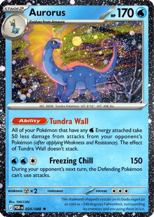 Aurorus (Cosmos Holo) 024/088 - Blister Exclusives Holofoil
