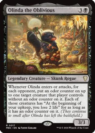 Olinda the Oblivious (-017) - Mystery Booster Commander Edition Foil