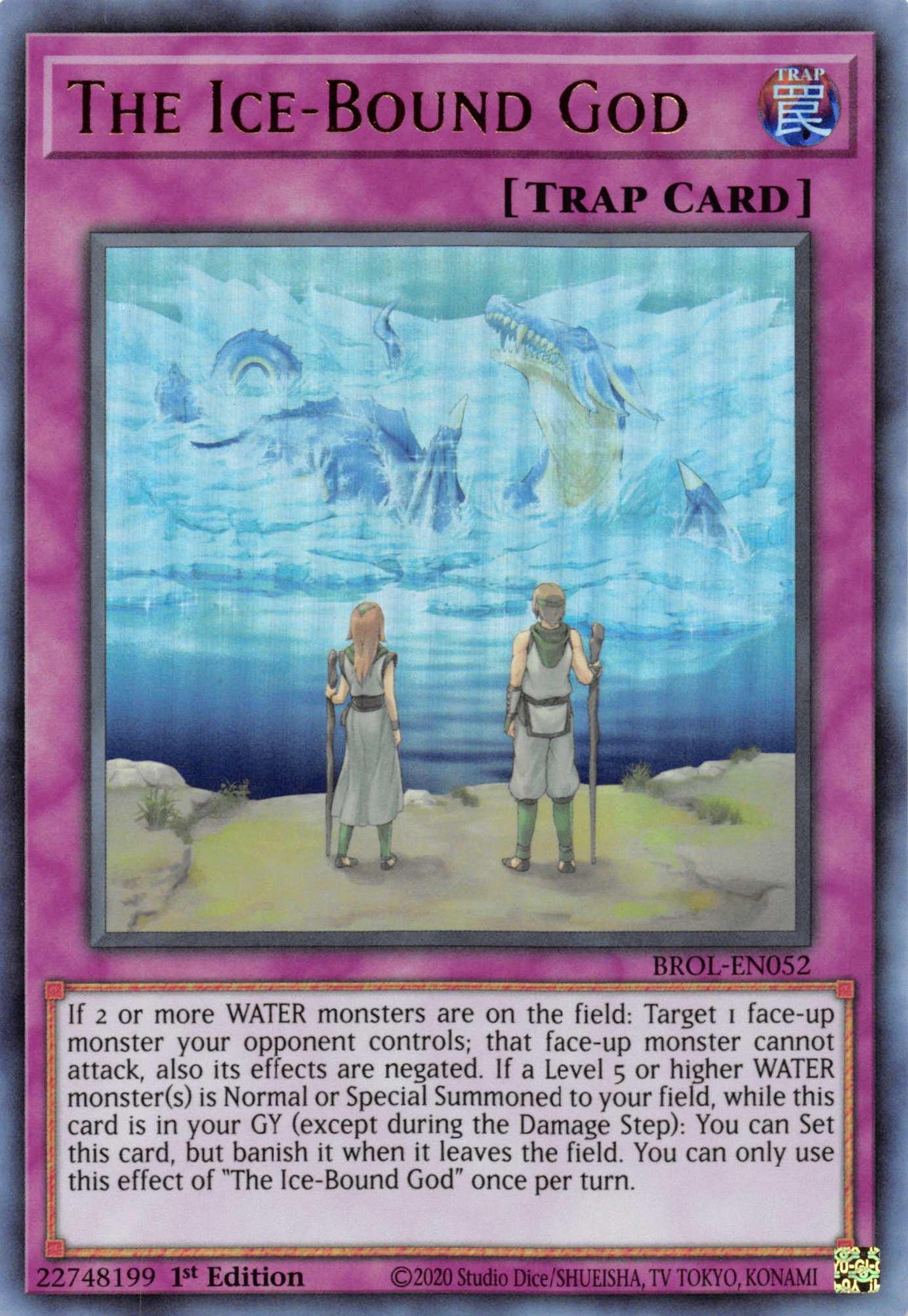 The Ice-Bound God [BROL-EN052] Ultra Rare - Josh's Cards