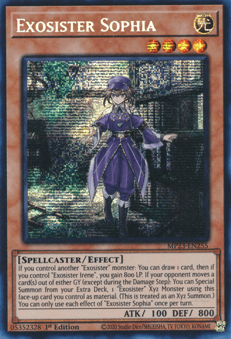Exosister Sophia [MP23-EN255] Prismatic Secret Rare - Josh's Cards
