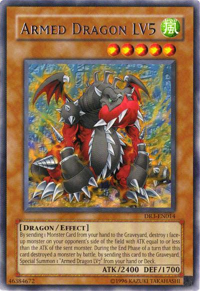 Armed Dragon LV5 [DR3-EN014] Rare - Josh's Cards