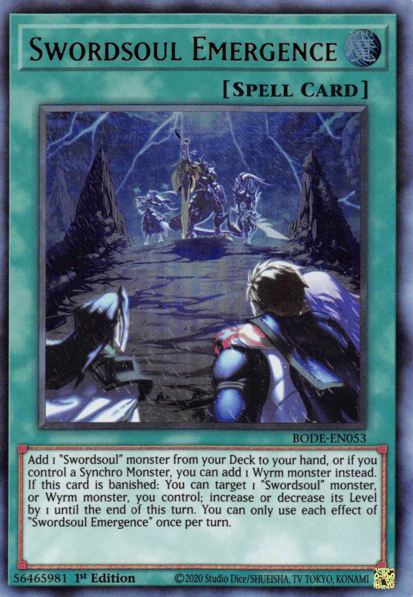 Swordsoul Emergence [BODE-EN053] Ultra Rare - Josh's Cards
