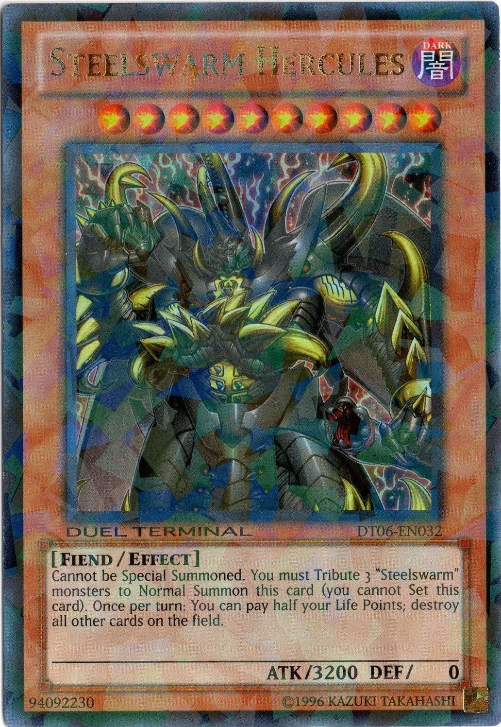 Steelswarm Hercules [DT06-EN032] Ultra Rare - Josh's Cards